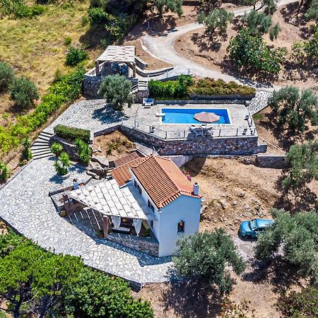 Villa Fotini Kalivi In Raches Panormos  ภายนอก รูปภาพ