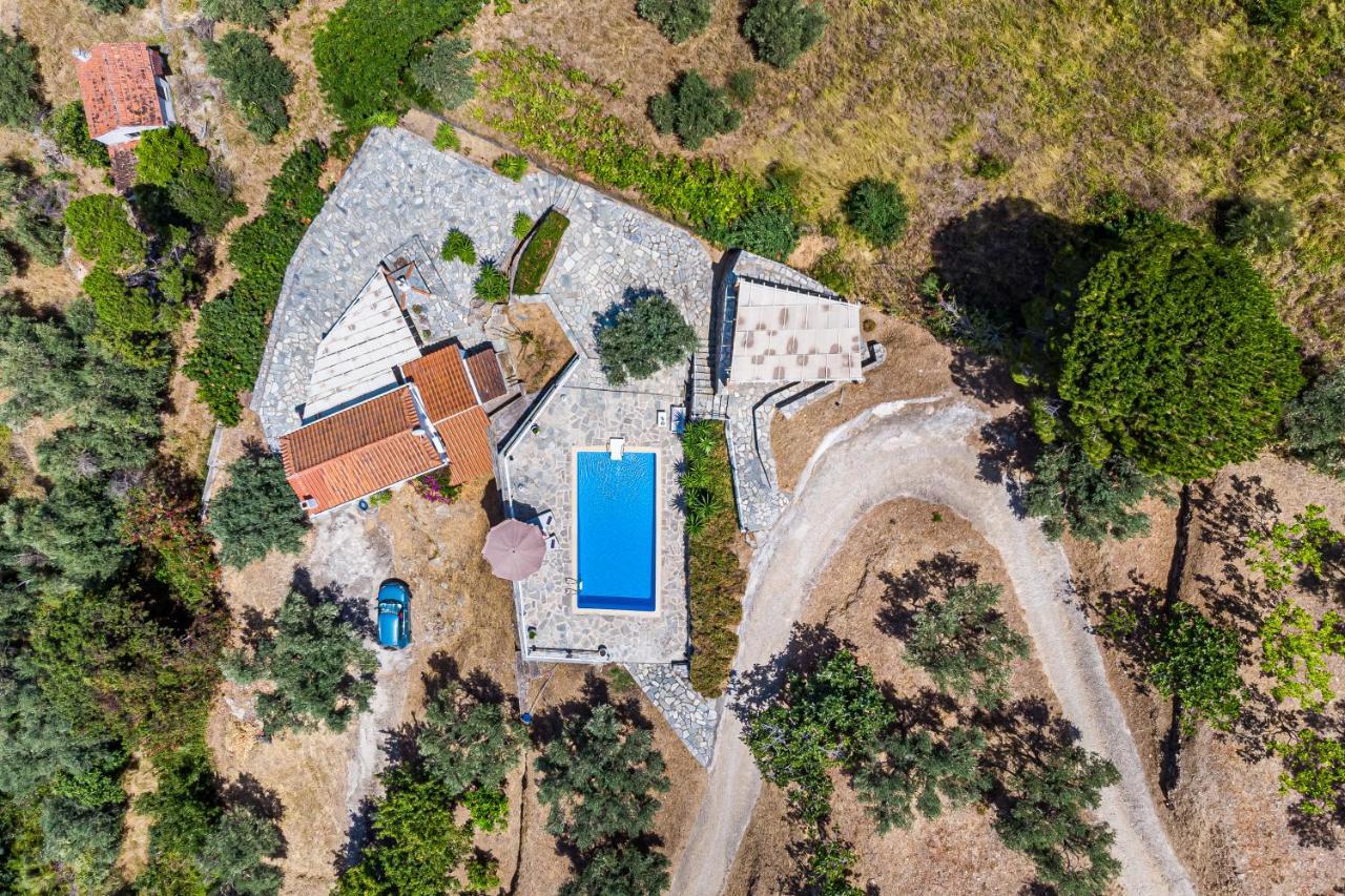 Villa Fotini Kalivi In Raches Panormos  ภายนอก รูปภาพ