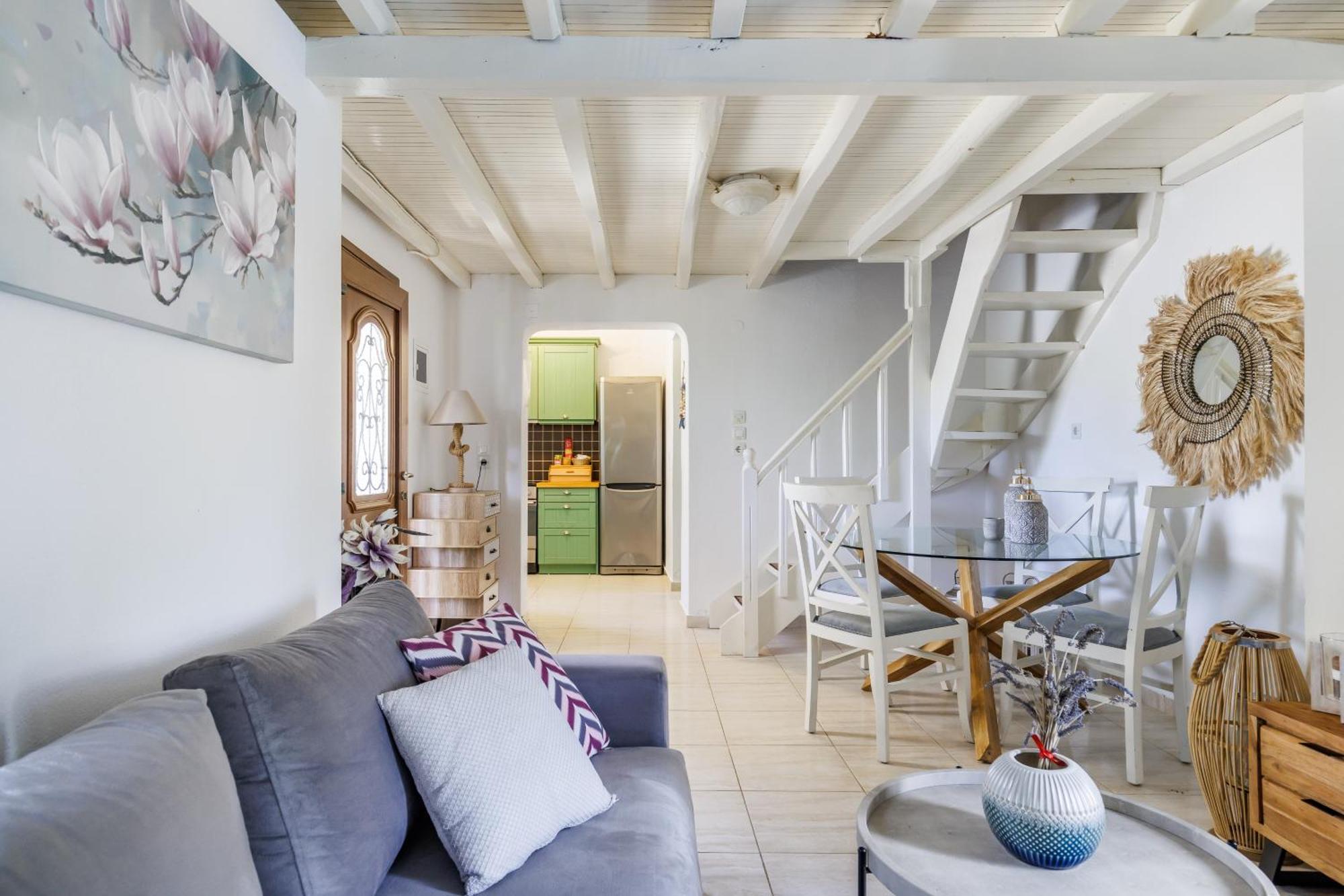 Villa Fotini Kalivi In Raches Panormos  ภายนอก รูปภาพ